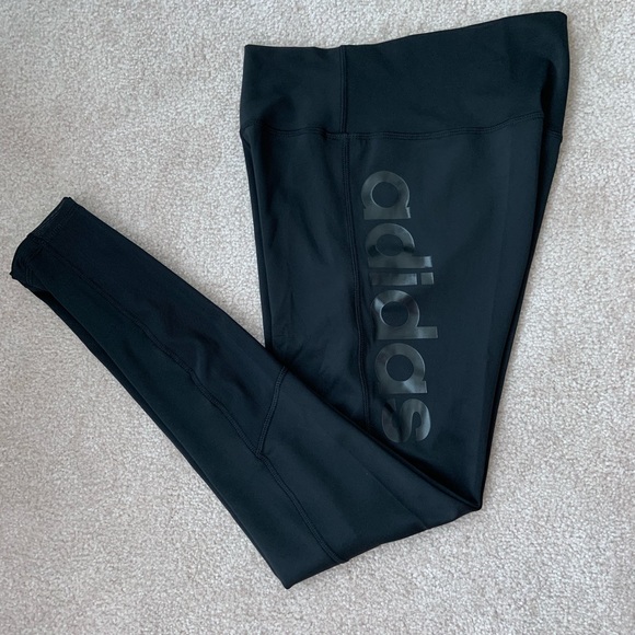 Adidas tights in black - Picture 2 of 5